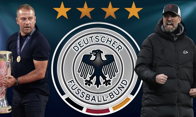 Hansi Flick ist im Gegensatz zu Jürgen Klopp ein Kandidat beim DFB