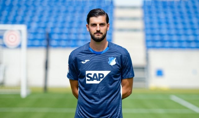Florian Grillitsch für die TSG am posieren