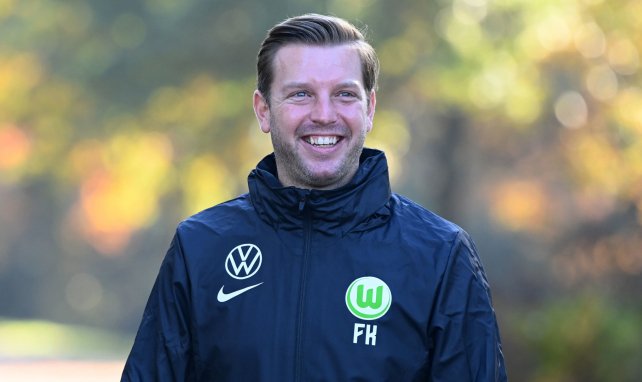 Hat gut lachen: Wolfsburg-Trainer Florian Kohfeldt