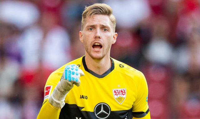 Florian Müller im Trikot des VfB Stuttgart