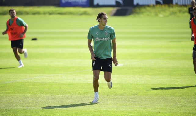 Florian Neuhaus im Training