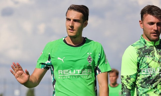 Florian Neuhaus im Training