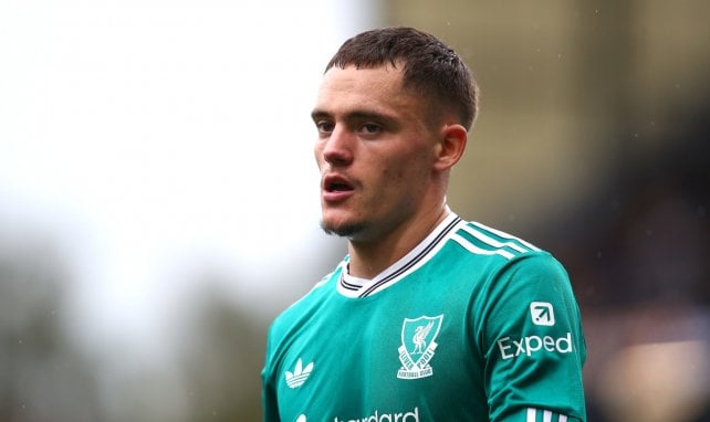 Florian Wirtz für Liverpool im Einsatz