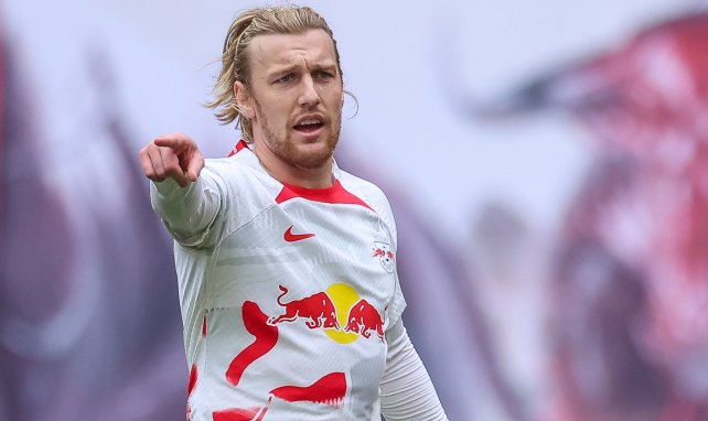 Emil Forsberg im Trikot von RB Leipzig