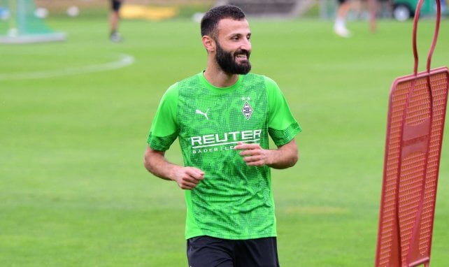 Franck Honorat im Gladbach-Training