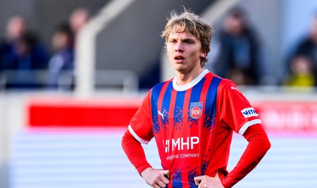 Frans Krätzig im Heidenheim-Trikot