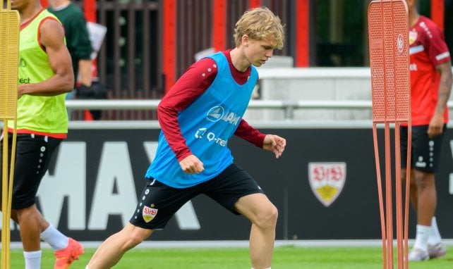 Frans Krätzig im VfB-Training