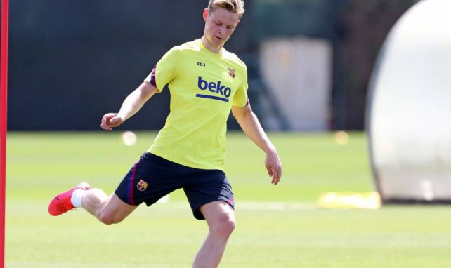 Frenkie de Jong im Training bei Barça 