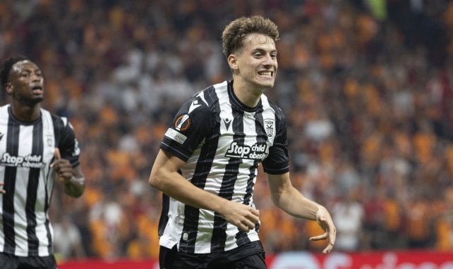 Giannis Konstantelias im Trikot von PAOK Saloniki