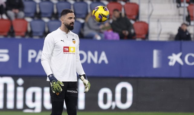 Giorgi Mamardashvili bei seiner Leihe zum FC Valencia