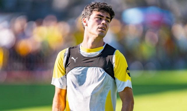 Giovanni Reyna im Training