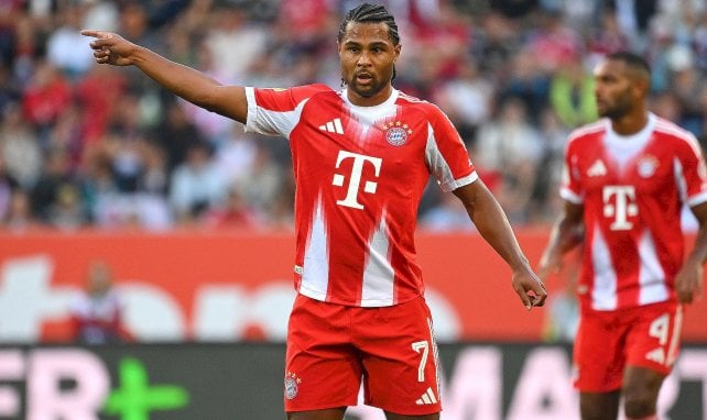 Gnabry deutet den Weg