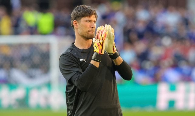 Gregor Kobel im Trainingsoutfit