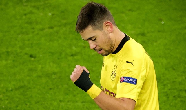 Raphaël Guerreiro im Trikot von Borussia Dortmund