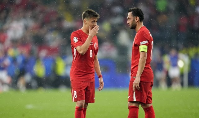 Arda Güler und Hakan Calhanoglu