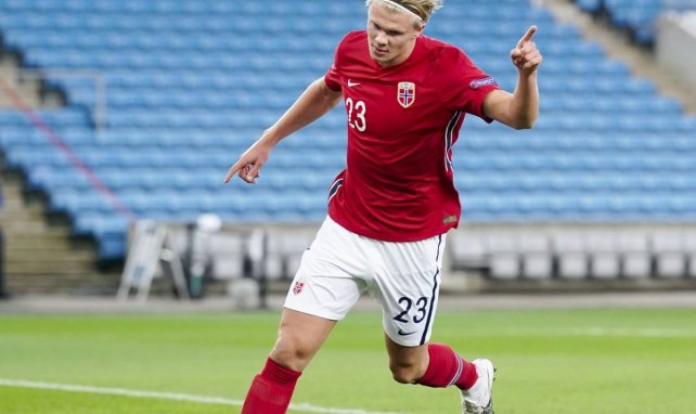 Erling Haaland im Einsatz für Norwegen