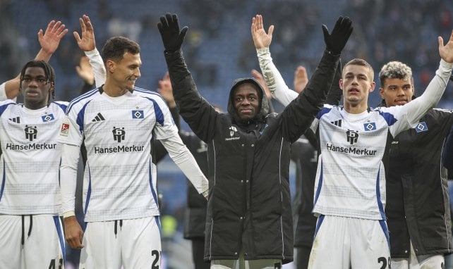 Die Mannschaft des Hamburger SV befindet sich momentan klar auf Aufstiegskurs.