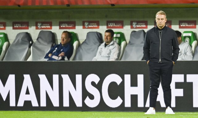 Hansi Flick bei seinem Debüt als Bundestrainer