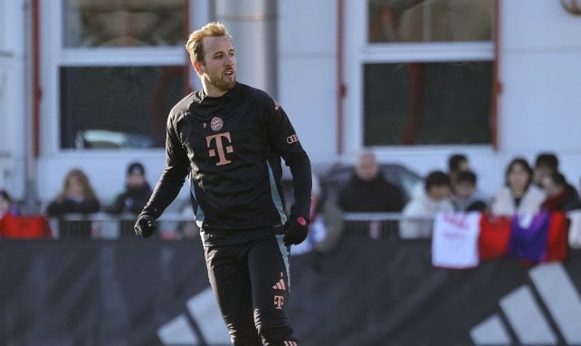 Harry Kane im Bayern-Training