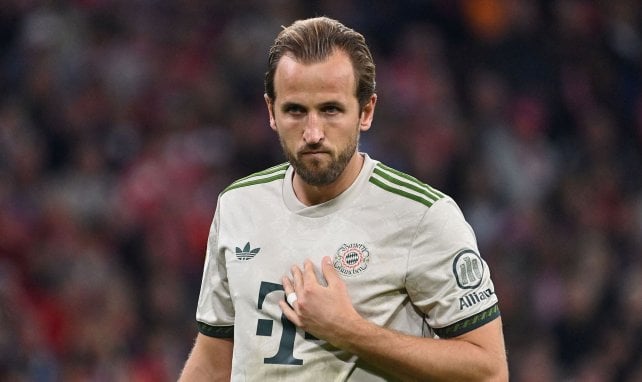 Harry Kane guckt grimmig
