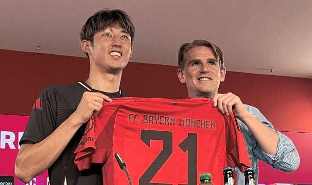 Hiroki Ito bei seiner Vorstellung in München