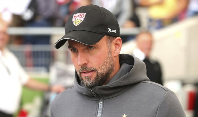 Sebastian Hoeneß als Trainer des VfB Stuttgart