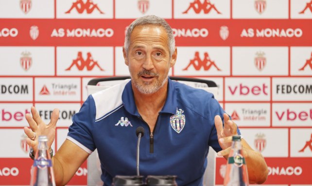 Adi Hütter als Trainer der AS Monaco