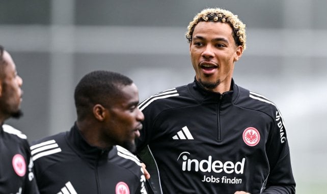 Hugo Ekitiké im Training