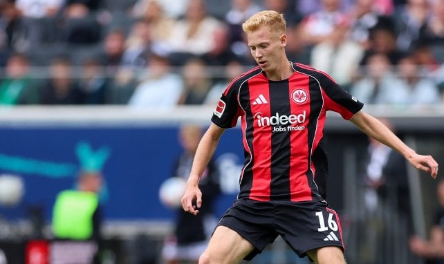 Hugo Larsson von Eintracht Frankfurt
