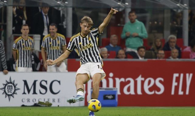 Dean Huijsen im Trikot von Juventus Turin