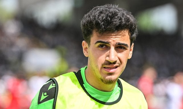 Husseyn Chakroun beim Aufwärmen