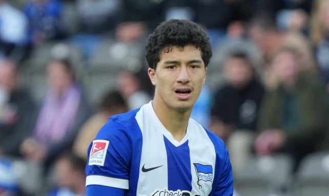 Ibrahim Maza im Trikot von Hertha BSC