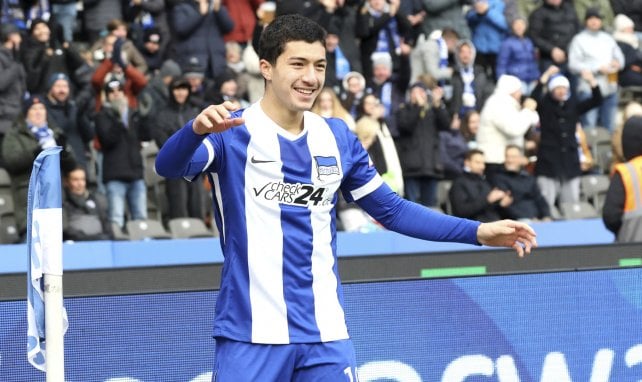 Ibrahim Maza im Trikot von Hertha BSC