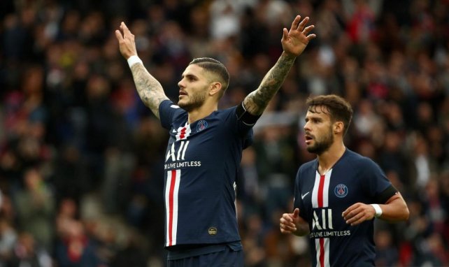 Mauro Icardi ist bis Saisonende an PSG ausgeliehen