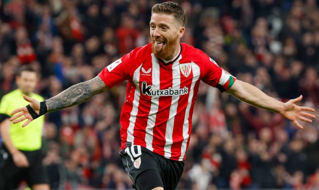 Iker Muniain bejubelt ein Tor für Athletic Bilbao