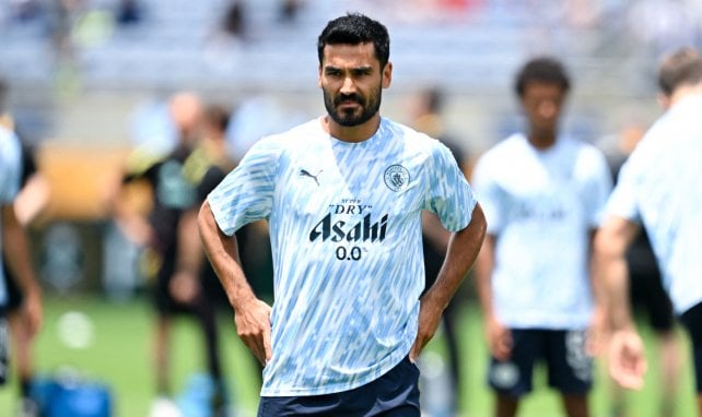 Ilkay Gündogan im Training von Manchester City