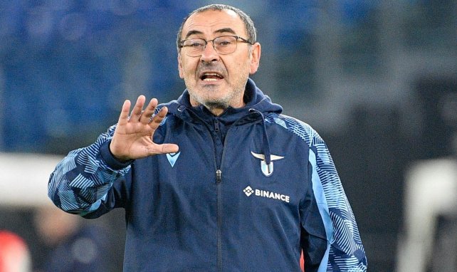 Maurizio Sarri trainiert Lazio Rom