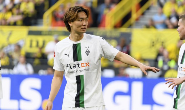 Ko Itakura im Trikot von Borussia Mönchengladbach