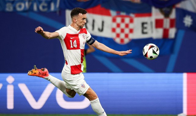 Ivan Perisic will den Ball satt treffen