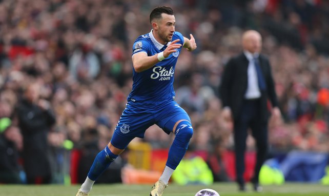 Jack Harrison im Einsatz für Everton