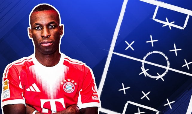 Nicolas Jackson im Bayern-Trikot