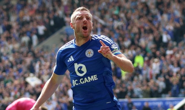 Jamie Vardy trifft für Leicester City