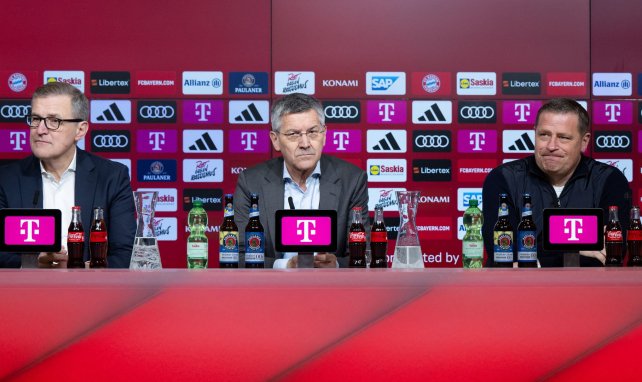 Chefetage des FC Bayern: Dreesen, Hainer & Eberl