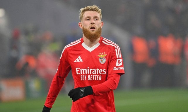 Jan-Niklas Beste im Einsatz für Benfica Lissabon