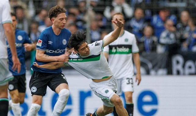 Freigestellt: Hannover-Trio auf dem Sprung