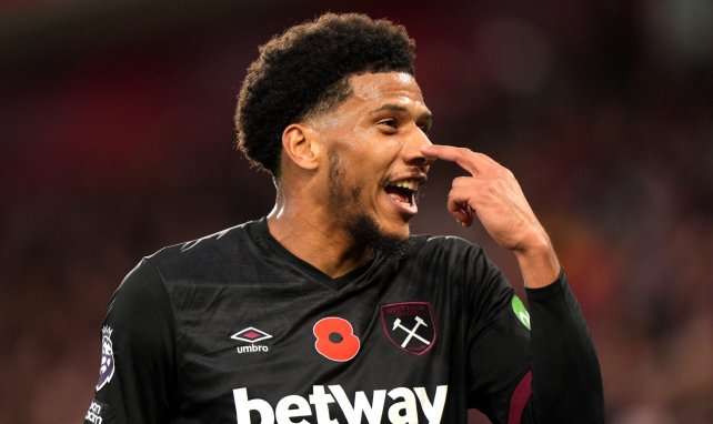 Jean-Clair Todibo im Trikot von West Ham United