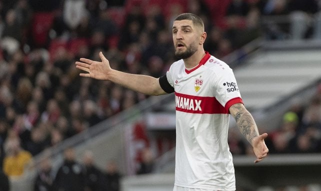 Jeff Chabot für den VfB im Einsatz