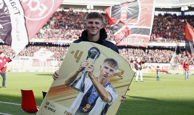 Finn Jeltsch als Spieler des 1. FC Nürnberg