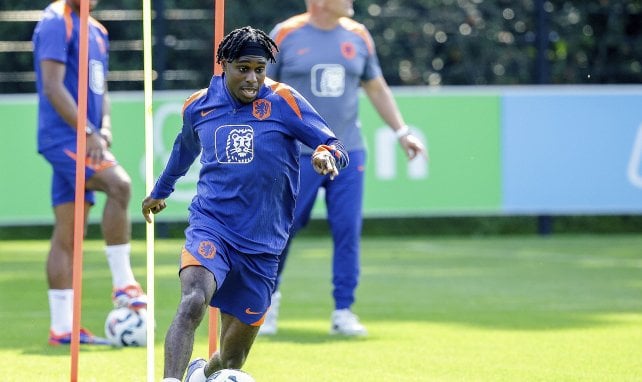 Jeremie Frimpong im Training