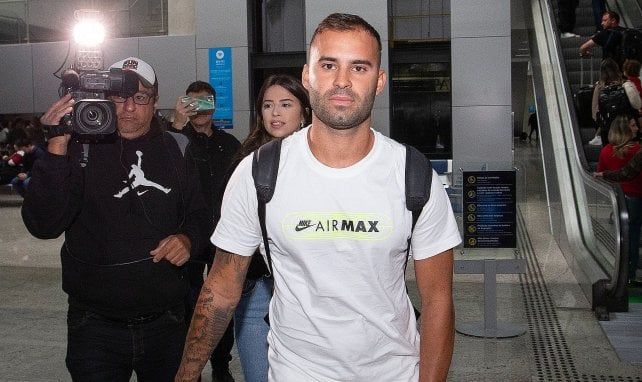 Jesé vor laufender Kamera